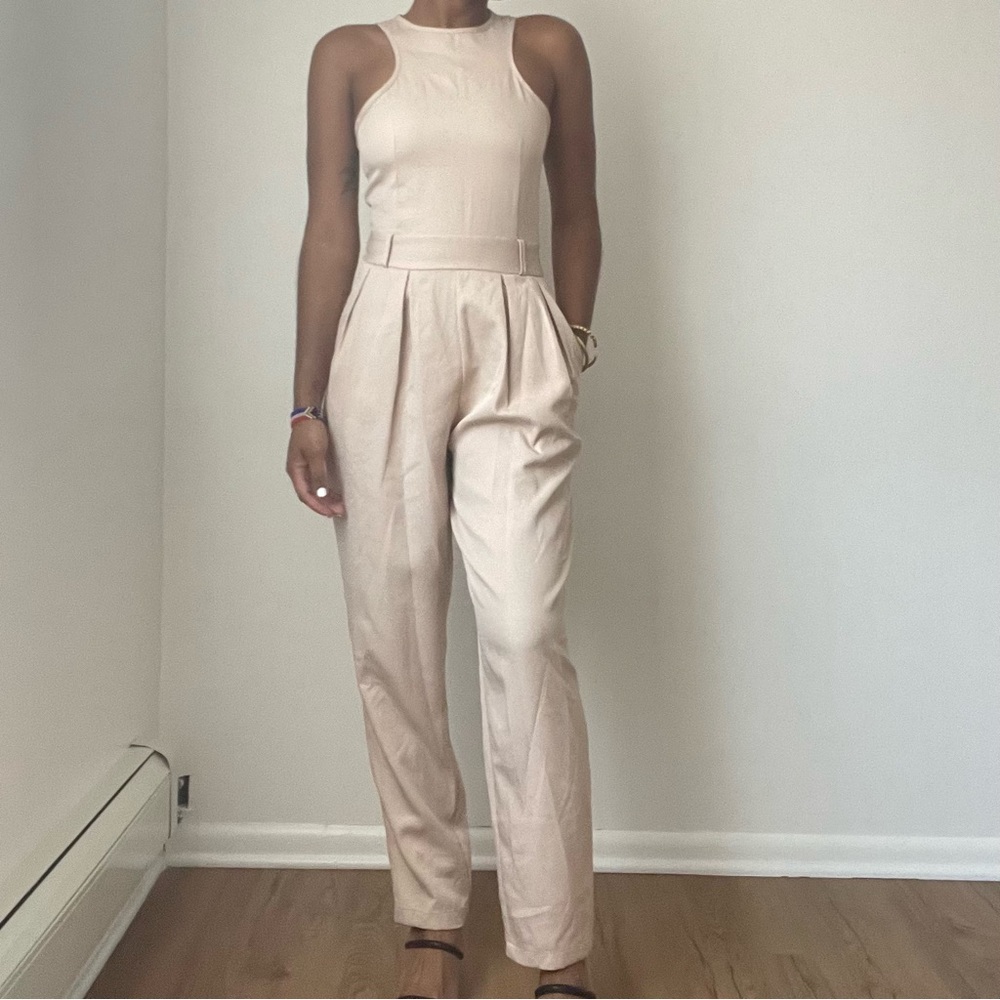 nude jumpsuit
